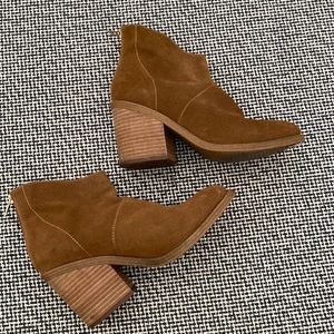 Steve Madden Brown Suede Ankle Boots